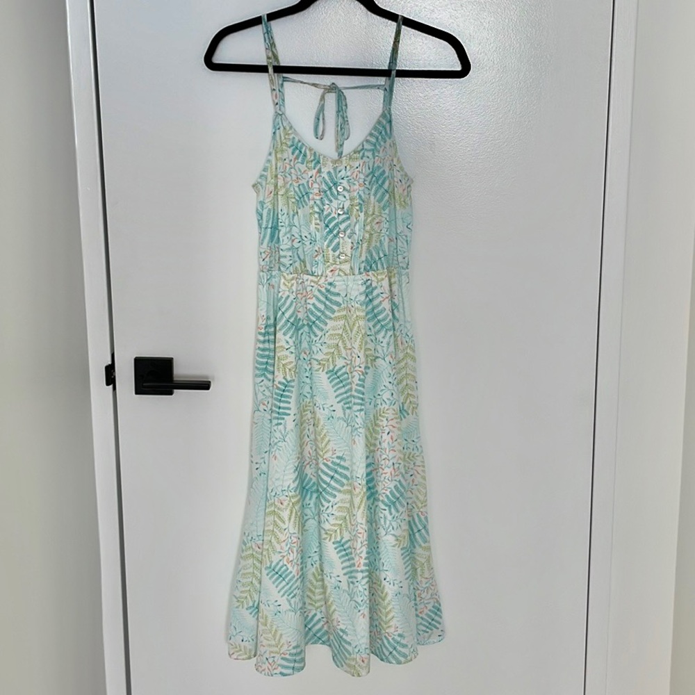 Lauren Conrad V-neck floral midi dress